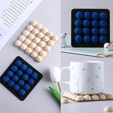 100Pcs 20 Mm Half Wooden Beads, Unfinished Split Natural Round Wood Balls