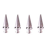 100Pcs 25mm Silver Spots Tree Spikes Rivet Studs Punk Spikes