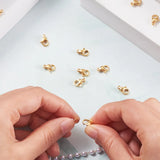 100Pcs 304 Stainless Steel Lobster Claw Clasps 24K Plated Findings