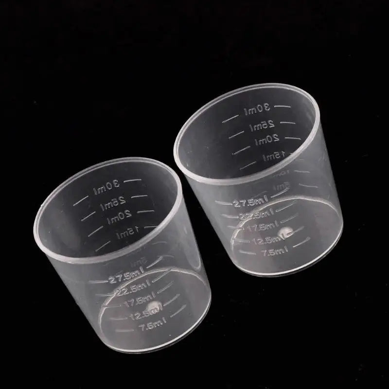 100Pcs 30ML Epoxy Resin Plastic Measuring Cups Kit
