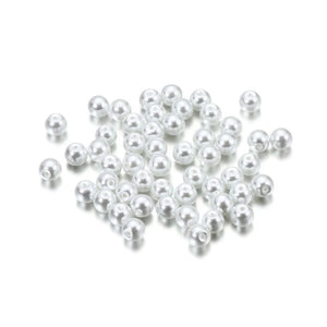 100Pcs Glass Pearls Multi Round Beads DIY Bracelet Necklace Jewelry Making
