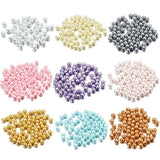 100Pcs Glass Bead Round Spacer Bead for Jewelry Making