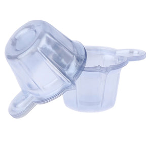 100Pcs 40ML Plastic Cup For DIY Resin Mold Jewelry Making