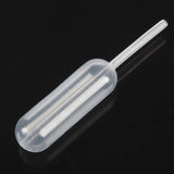 100Pcs 4Ml Plastic Transfer Pipettes Dropper for Resin Craft