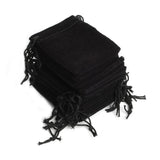 100Pcs Velvet Drawstring Pouch Bag Jewelry Bag