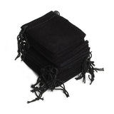 100Pcs Velvet Drawstring Pouch Bag Jewelry Bag