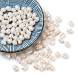 100Pcs Natural Freshwater Pearl Beads 7-10mm For DIY Jewelry Making