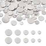 100Pcs Stainless Steel Charms for Necklaces DIY Jewelry Making
