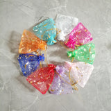 100Pcs Butterfly Star Moon Jewelry Bag Drawstring Gift Bag Organza Storage Pouch