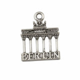 100Pcs Brandenburg Gate Trip Charm Pendants 18*23.5mm