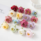 100Pcs Artificial Flowers Wedding Decor Christmas Wreath Headdress