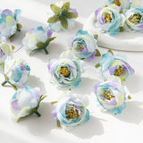 100Pcs Artificial Flowers Wedding Decor Christmas Wreath Headdress