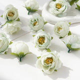 100Pcs Artificial Flowers Wedding Decor Christmas Wreath Headdress