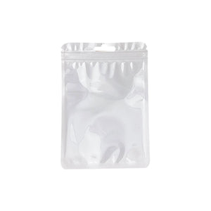 100Pcs Clear Bags Pouches Sealing Makeup Storage Transparent Accessories