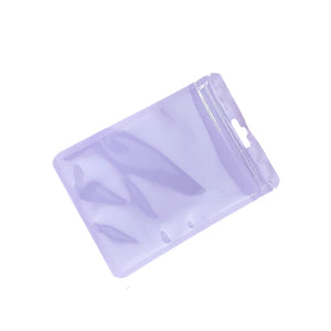 100Pcs Macaron Jewelry Sealing Bags Zipper Storage
