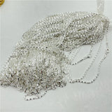 100Pcs/Batch Women's Stainless Steel Carabiner Necklace Accessories