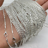 100Pcs/Batch Women's Stainless Steel Carabiner Necklace Accessories