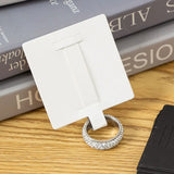 100Pcs Brown Bracelets Ring Display Package Cards for Jewelry Making