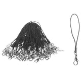 100Pcs Lanyard Lobster Clasp Lariat Cord for Cellphone/USB Drive