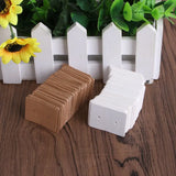 100Pcs Blank Earrings Ear Studs Display Cards