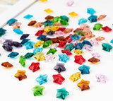 100Pcs Austrian Crystal Glass Beads Heart Charms DIY Jewelry Making
