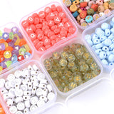 100Pcs Mixed Acrylic Letter Beads Kits Box for Jewelry Making