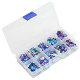 100Pcs Top Austria Glass Heart Bead Crystal Butterfly Pendant