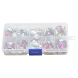 100Pcs/Box Austria Glass Heart Bead Crystal Pendant for Jewelry Making