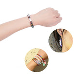 100Pcs Acrylic 8mm Round Flat Letter Beads DIY Necklace Bracelet Jewelry