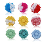 100Pcs Daisy Silicone Beads Sunflower Glow In The Dark BPA-Free