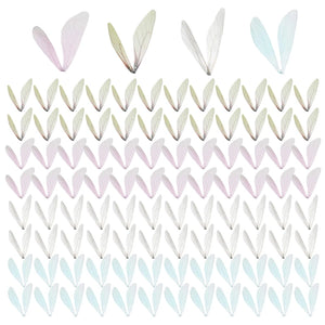 100Pcs Dragonfly Wing Pendants 4 Colors DIY Jewelry Making