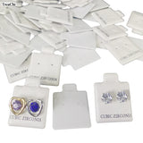 100Pcs Earring Display Sheet Mini Puffed Stud Organizer Card Drawer