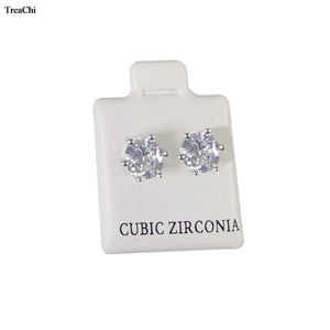 100Pcs Earring Display Sheet Mini Puffed Stud Organizer Card Drawer