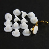 100Pcs Earring Pads Support Silicone Comfort Earring Cushion