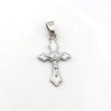 100Pcs Enamel Crucifix Cross Alloy Dangle Charms Pendants for DIY Jewelry Making