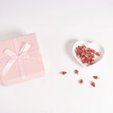 100Pcs Strawberry Charms Beads Enamel Pendants For Jewelry Making