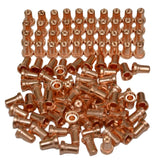 100Pcs Extended Tips 18866L Plasma Nozzles for LG-40 PT-31 Cutter
