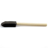 100Pcs Foam Brush,Sponge Wood Handle Paint Brush,1inch Foam Brush Painting Set