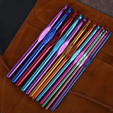100Pcs Hooks Needles Knitting Set Mixed Sizes Random Colors DIY Craft Crochet
