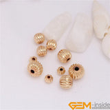 100Pcs Yellow Spacer Beads 3-8mm For Jewelry Making