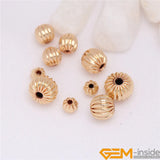 100Pcs Yellow Spacer Beads 3-8mm For Jewelry Making