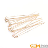100Pcs Hypoallergenic 9 Eye Flat T Ball Pin Findings For DIY Jewelry