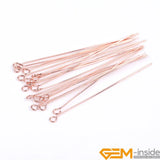 100Pcs Hypoallergenic 9 Eye Flat T Ball Pin Findings For DIY Jewelry