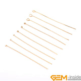 100Pcs Hypoallergenic 9 Eye Flat T Ball Pin Findings For DIY Jewelry