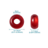100Pcs Cat Eye Resin European Beads for DIY Chain Charm Bracelet