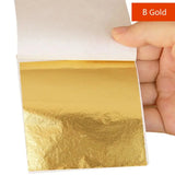 100Pcs Sliver Copper Foil Papers Leaf Sheets for Craft Resin Jewelry