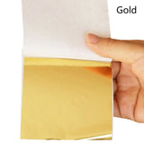 100Pcs Sliver Copper Foil Papers Leaf Sheets for Craft Resin Jewelry
