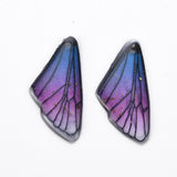 100Pcs Insects Wing Resin Pendants for DIY Jewelry Making