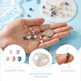 100Pcs Mixed Shape Natural Freshwater Pearl Beads for DIY Jewelry Making