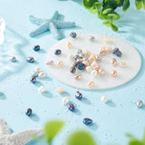 100Pcs Mixed Shape Natural Freshwater Pearl Beads for DIY Jewelry Making